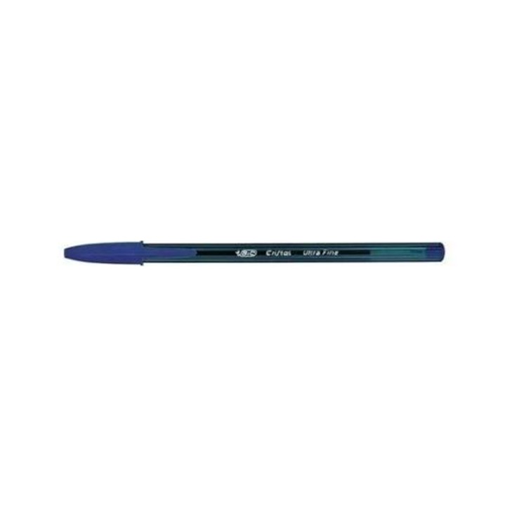 BOLIGRAFO BIC CRISTAL AZUL ULTRAFINO