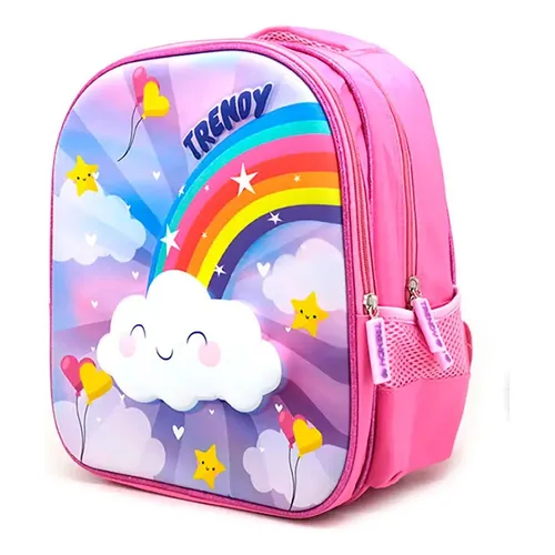 MOCHILA TRENDY 12" ARCO IRIS