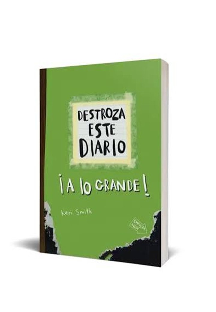 DESTROZA ESTE DIARIO VERDE FLUO - A LO GRANDE - KERI SMITH