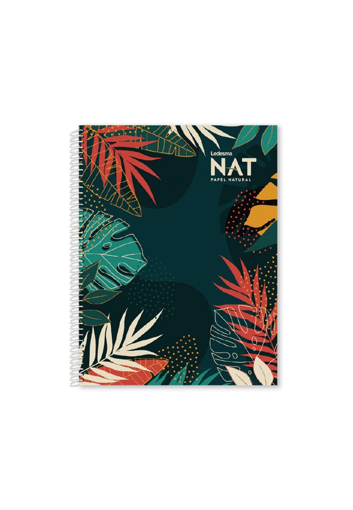 CUADERNO LEDESMA NAT 205 x 270 mm x 80 hj rayadas