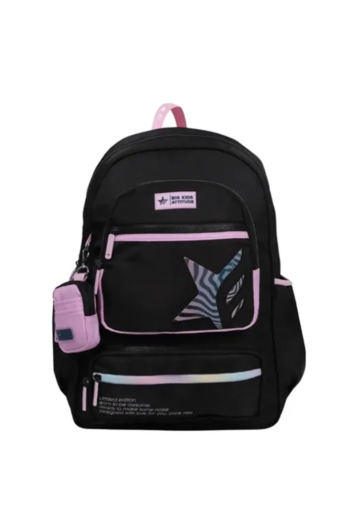 MOCHILA FOOTY 18" MULTIPOCKET  NEGRA
