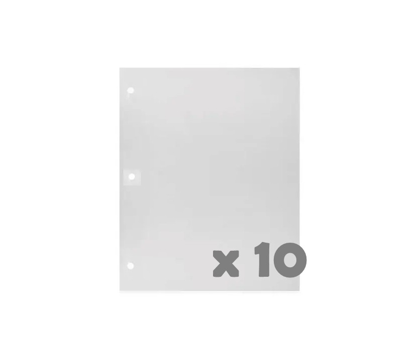 FOLIO LUMA N3 SUPER REFORZADO X 10 UNIDADES