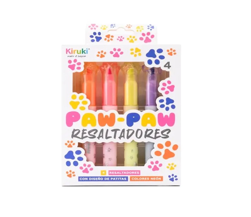 RESALADORES KIRUKI PAW PAW X 4
