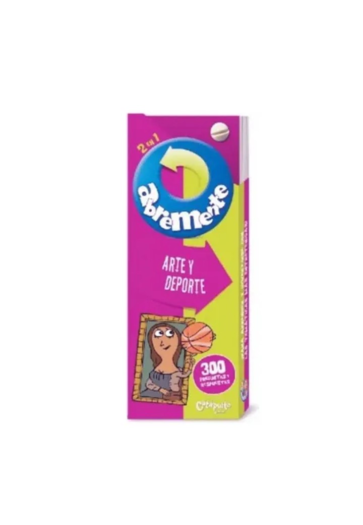 ABREMENTE 2 EN 1 - ARTE Y DEPORTE