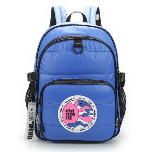 MOCHILA CHIMOLA 17" PUFFER BLUE