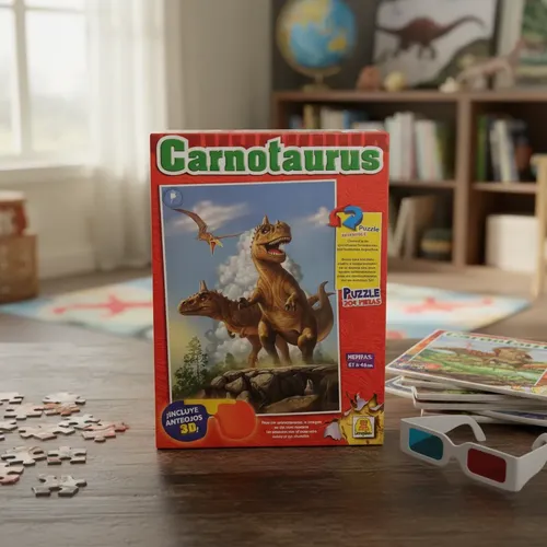 ROMPECABEZA PUZZLE 3D CARNOTAURUS 207 PIEZAS