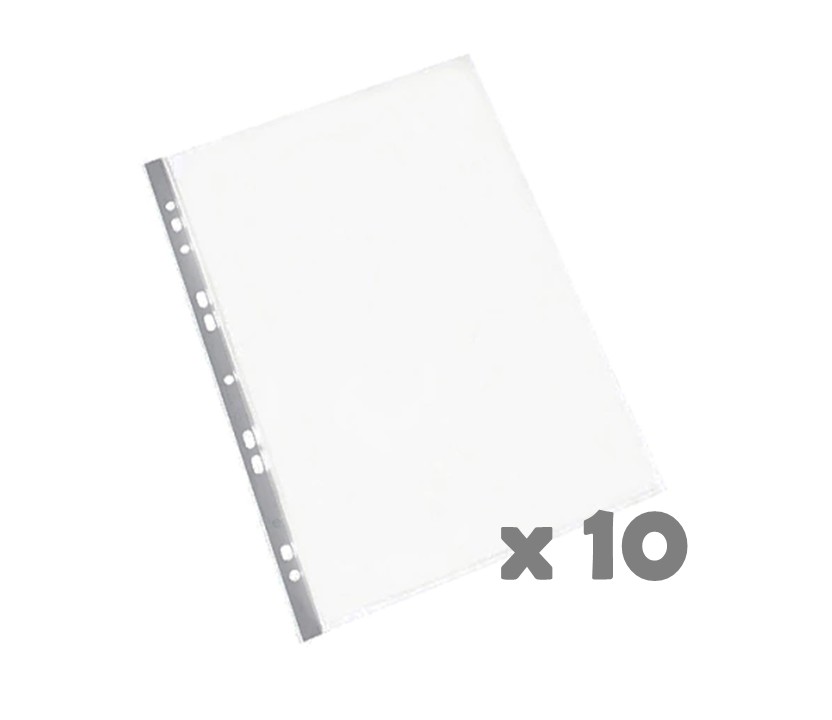 FOLIO LUMA OFICIO SUPER REFORZADO X 10 UNIDADES