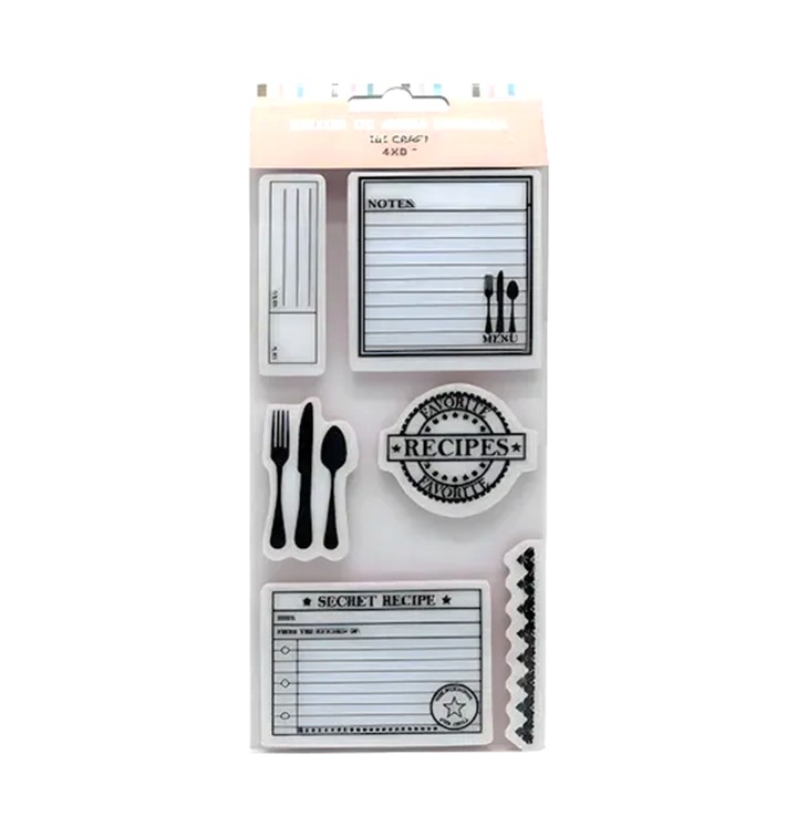 SET SELLOS IBI CRAFT RECETAS 841402