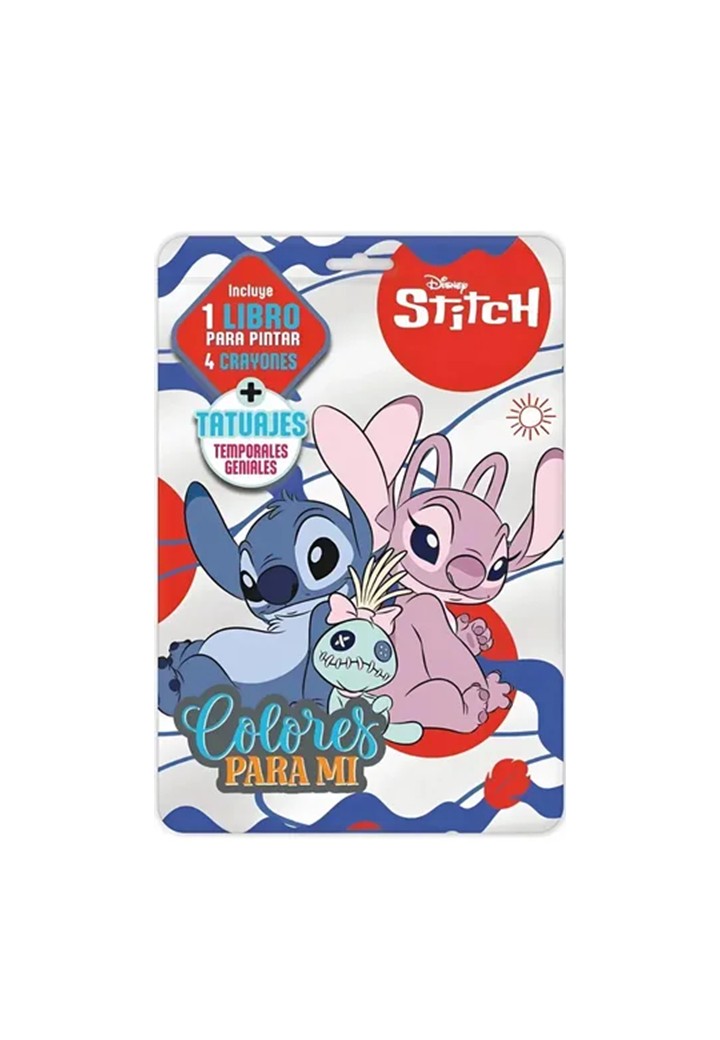 STITCH COLORES PARA MI - TATUAJES + CARAYONES
