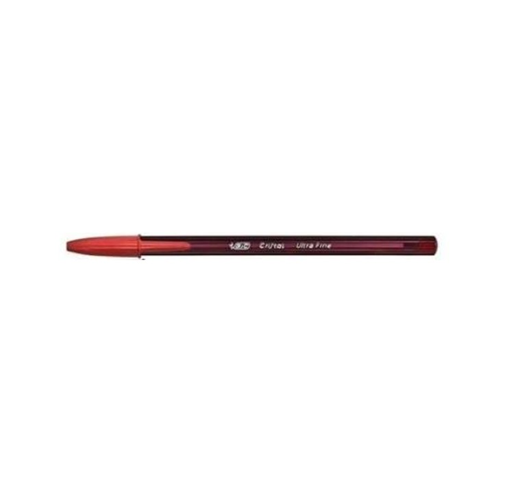 BOLIGRAFO BIC CRISTAL ROJO ULTRAFINO