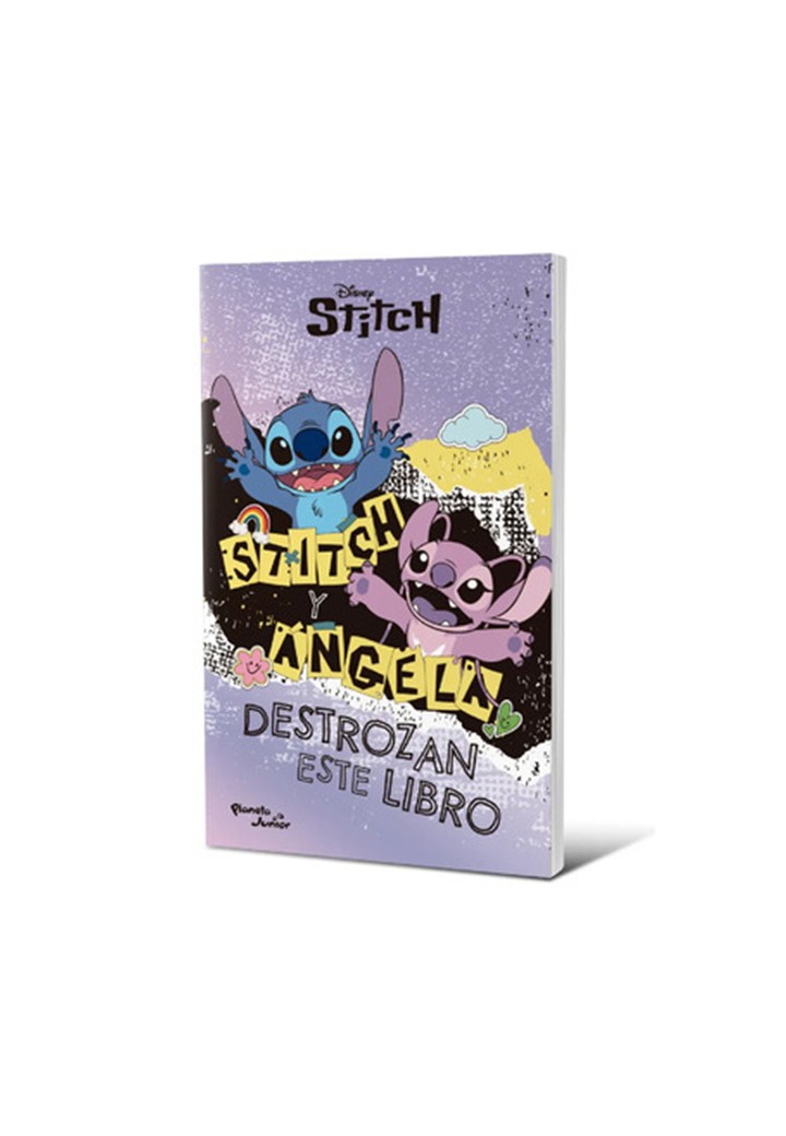 STITCH Y ANGELA DESTROZAN ESTE LIBRO