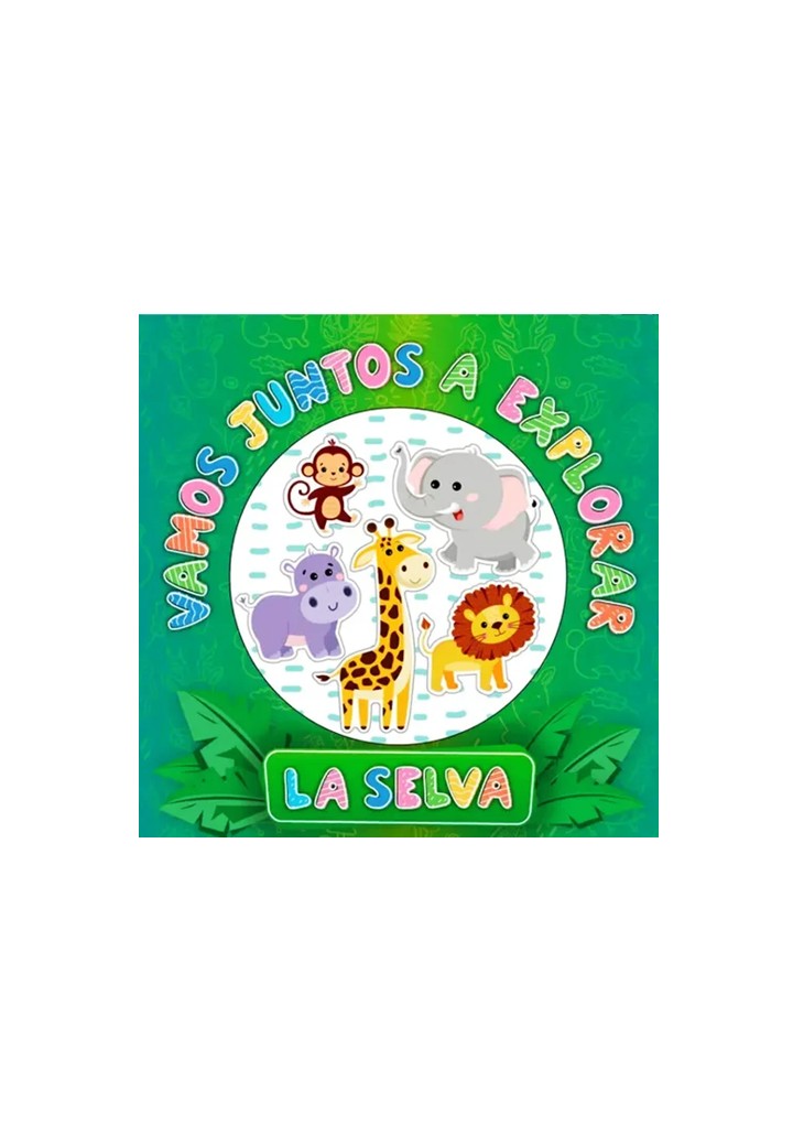  VAMOS JUNTOS A EXPLORAR LA SELVA - CON PIEZAS DE MADERA