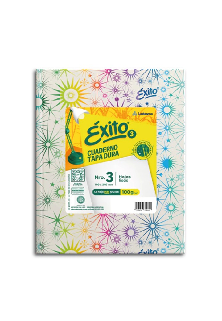 CUADERNO EXITO Nº3 X 48 HJ LISO